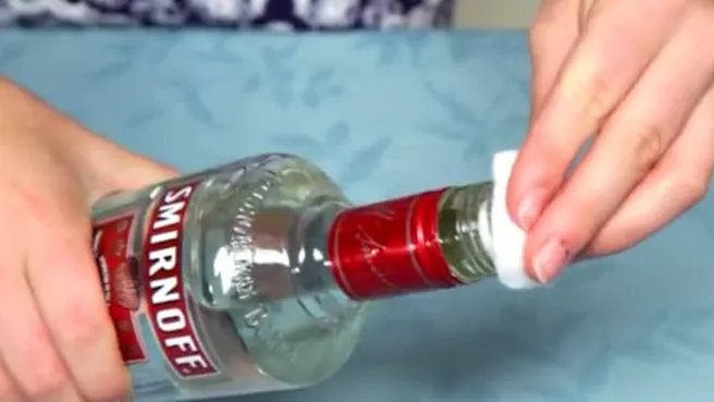 Rubbing vodka on your face? This is why it's a good idea