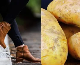 Lifehack: This is why you should put a potato in your shoe