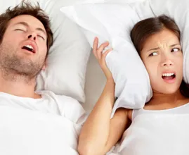 Does your partner's snoring drive you insane? Put this on your nightstand!