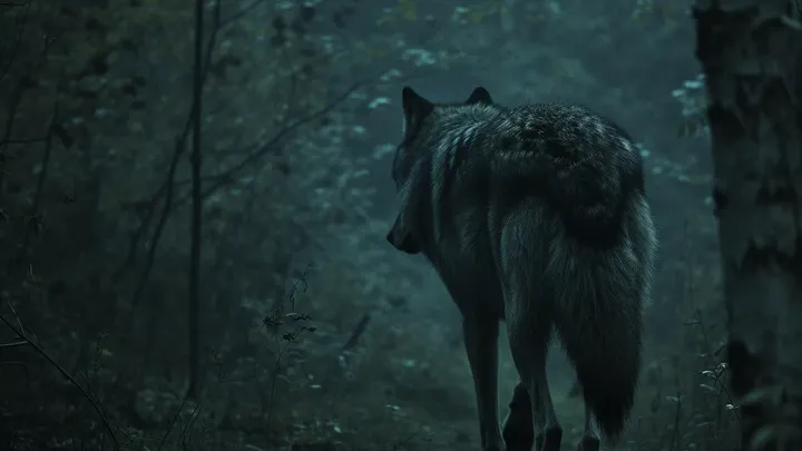 Wolf breekt in bij ziekenhuis - verpleegster in tranen door wat hij in zijn mond draagt