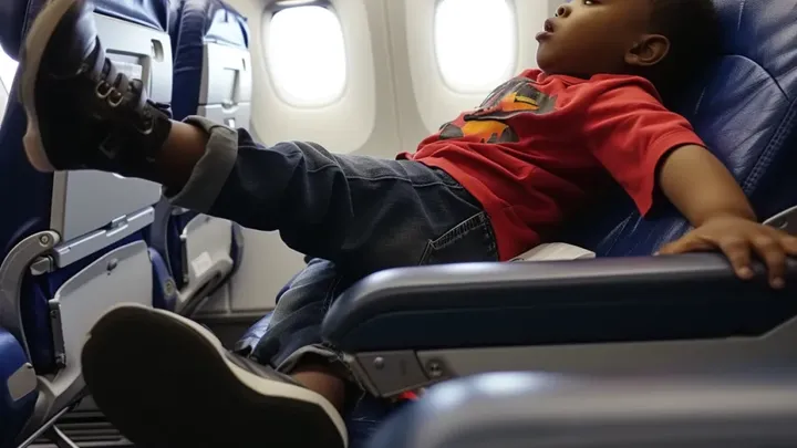 This Man Had Enough! See How He Taught a Seat-Kicking Kid and His Mom a Lesson!