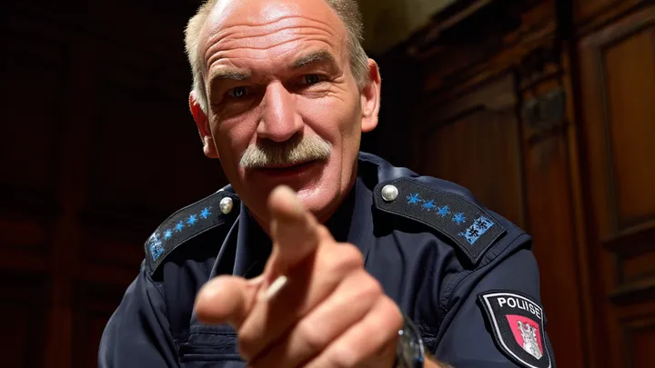 Policial detém homem que se parece com seu falecido filho - segundos depois, ele vê o que está acima do painel do carro