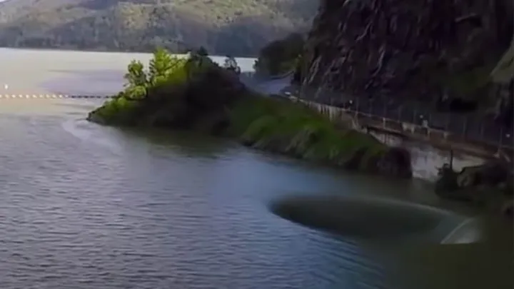 Inappropriate moments caught on camera by a drone