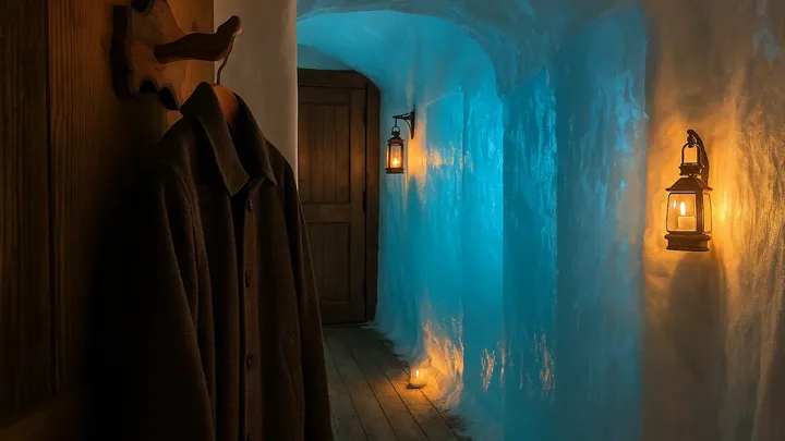 He Built His Dream Home Inside an Iceberg — Take a Peek Inside