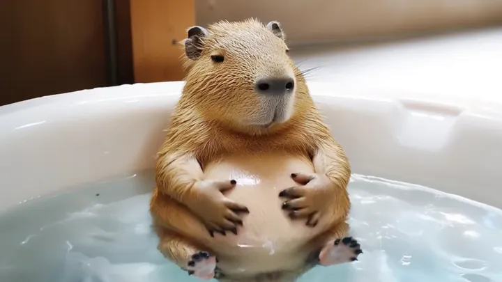 Woman Follows Pregnant Capybara into Shed After Spotting It Wandering Near Her Backyard