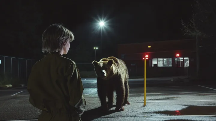 Todos ficam horrorizados quando um urso entra no hospital carregando um garotinho