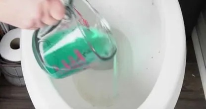 Coloque enxaguante bucal no vaso sanitário e surpreenda-se com o resultado