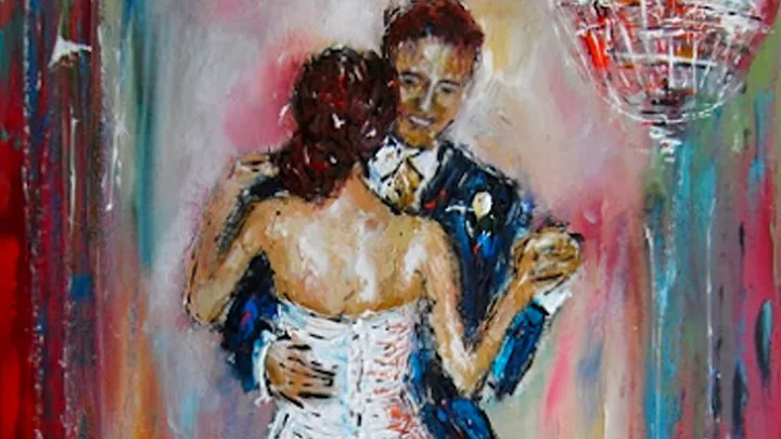 Woman removes paint from a painting and discovers her husband’s 50-year-old secret