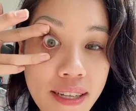 This well-known TikTokker has a golden tip for removing your lenses super fast