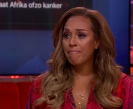 Tranen bij Glennis Grace door gesprek over racisme bij Jinek