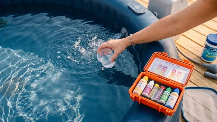 Sie spannt eine Plane über ihre Terrasse – diese und weitere geniale Ideen für den Sommer im Garten!