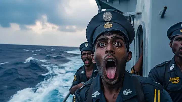 Gefundenes Filmmaterial: Marine begegnet riesiger Kreatur unter Wasser