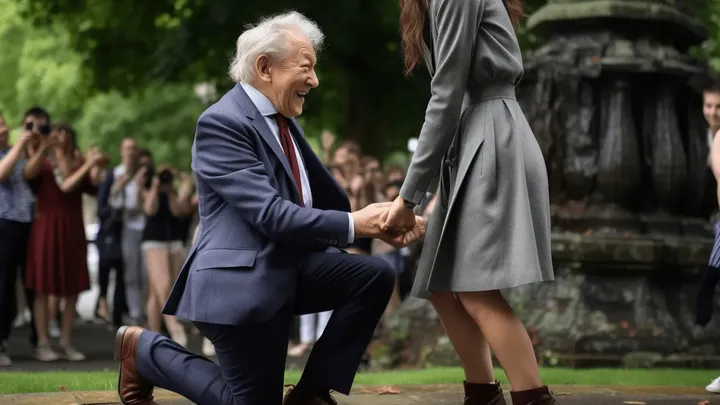 Iedereen haatte haar toen ze met hem trouwde - na zijn dood kregen ze een schokkende onthulling