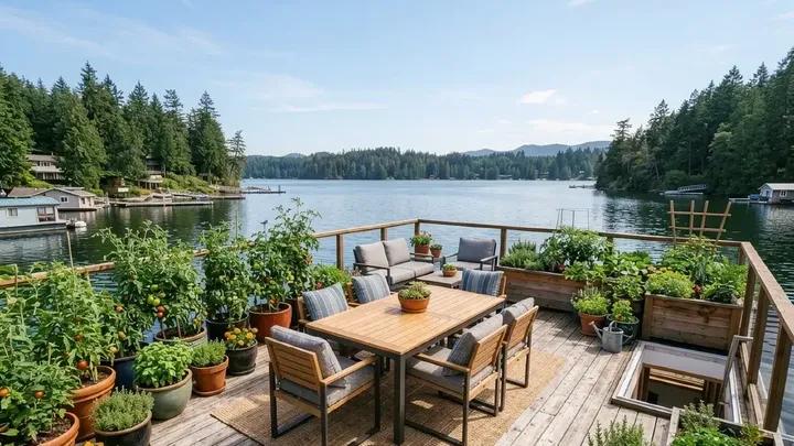 She Ditched the City for a $200k Houseboat, and Now Her Commute is a Kayak!