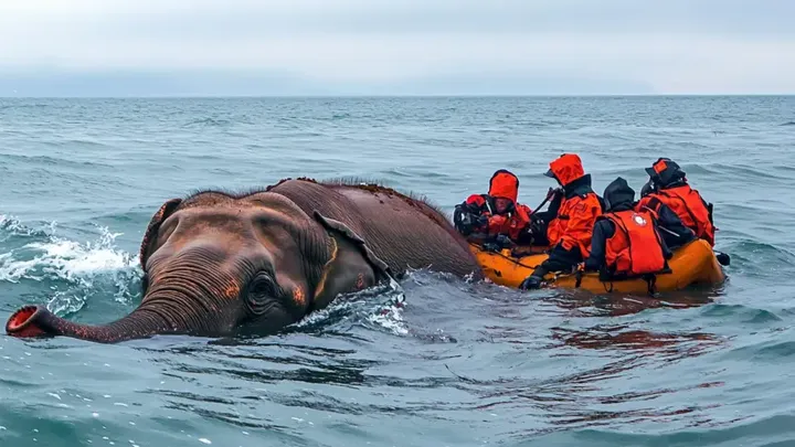 Gefundenes Filmmaterial: Marine begegnet riesiger Kreatur unter Wasser
