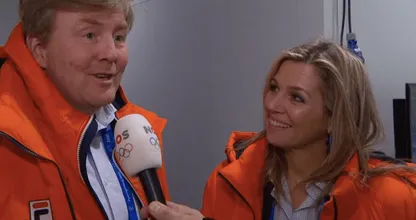 Dít is het resultaat van de selfie die het koningspaar maakte