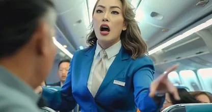 Flight Attendant Sees Husband On Plane - But Then Notices Strange Detail