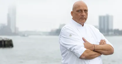 Herman den Blijker door het stof na enorm gewichtsverlies