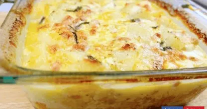 Rezept: knusprig saftiges Ofengericht mit Hühnchen und Boursin.