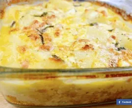 Rezept: knusprig saftiges Ofengericht mit Hühnchen und Boursin.