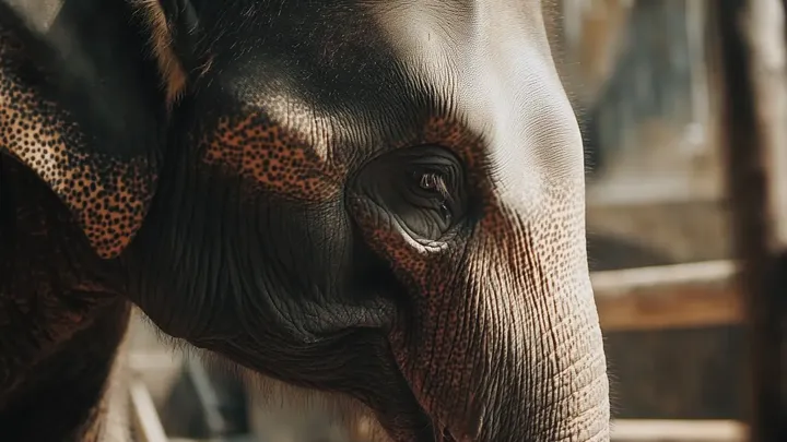 Elefant legt immer wieder Steine in die Ecke des Geheges, dann finden Experten heraus, warum