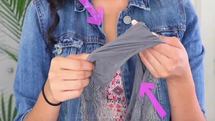 Das ist der Grund warum da noch eine extra 'Lasche' an der Innenseite deiner Unterhose eingenäht ist
