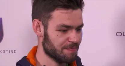 Sjinkie Knegt over ongeluk: 'Van mijn voorhoofd tot mijn tenen in brand'
