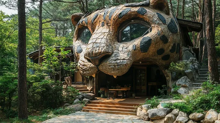Inside South Korea's Tiger Forest Home: Nature Meets Myth in Stunning Design!