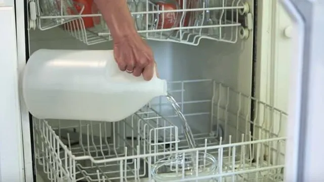 Make your foggy glassware shine again by pouring THIS in your dishwasher!