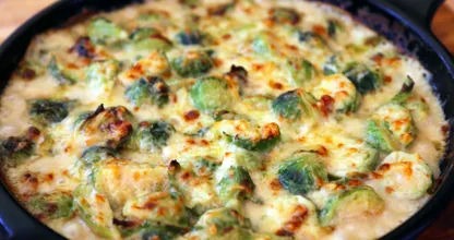 Recipe: this Brussels sprouts casserole is delicious! The perfect dish for a cold autumn day