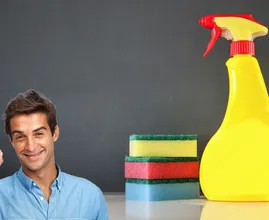 Ha! Research shows: men who clean often live longer!