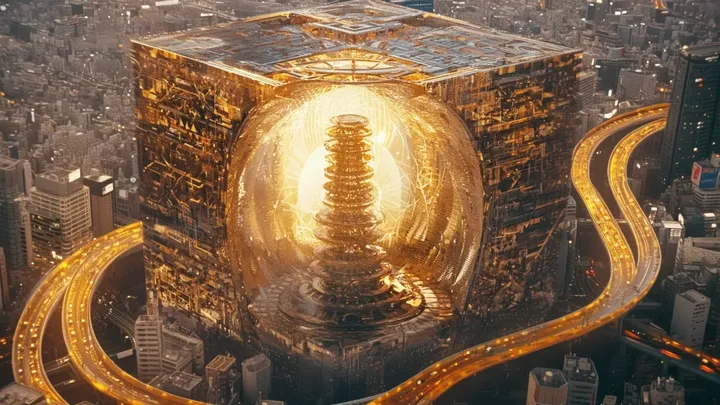 This 400-Meter-Tall AI Cube in Tokyo is Beyond Impressive – One Look Inside, and You’ll Be Amazed!