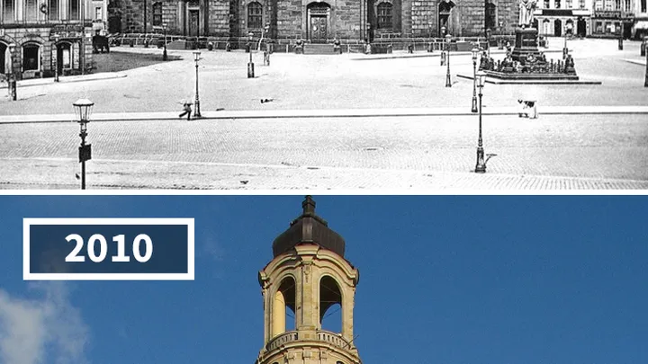 These photo's were taken 100 years apart and it's crazy how much the world has changed!