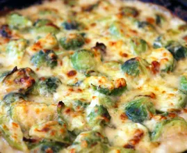 Recipe: this Brussels sprouts casserole is delicious! The perfect dish for a cold autumn day