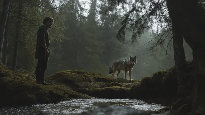 Wolf weigert sich, sich zu bewegen - Tierarzt entdeckt schockiert den wahren Grund