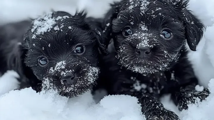 Cat Found Freezing in the Snow - But What It Was Hiding Under its Belly Will Leave You Stunned!