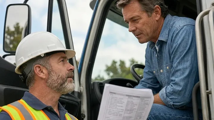 Una conductora prepotente le dijo a un equipo de obras que «trabajaran sin molestarla»; su venganza no tuvo precio 