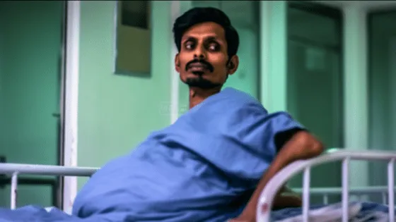 Un hombre acude al hospital para hacerse un chequeo y el médico mira su radiografía y le susurra: "Lo siento"