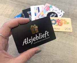 Cadeaukaarten van 50 euro of meer kun je online niet meer in één keer uitgeven