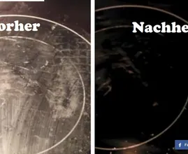 Brandflecken auf der elektronischen Herdplatte? So wirst du sie schneller los.