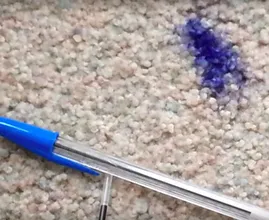 This is how you remove ink stains from your clothes or carpet