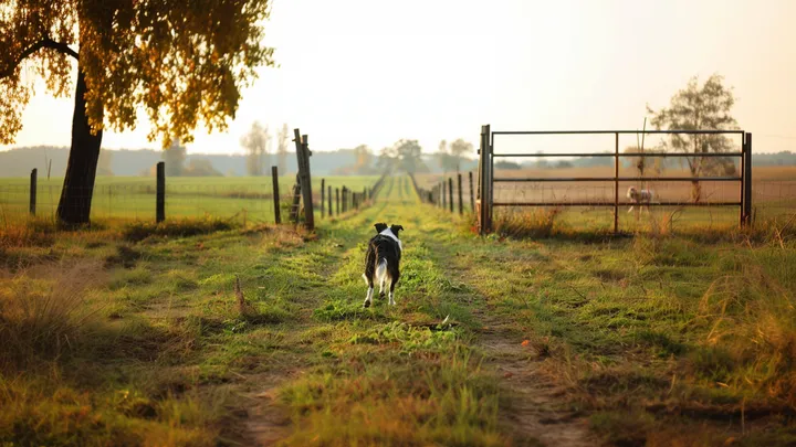 Αγρότης βρίσκει τον αγνοούμενο σκύλο του μετά από 8 μήνες - όταν πλησιάζει χλωμιάζει