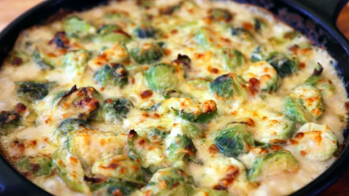 Recipe: this Brussels sprouts casserole is delicious! The perfect dish for a cold autumn day