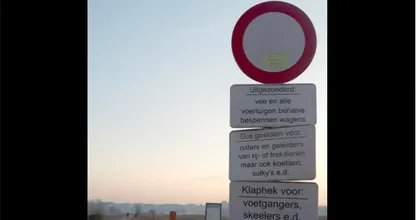 Ehm.... HUH?! Heel Nederland is in de war: wie snapt dit verkeersbord wel in één keer?
