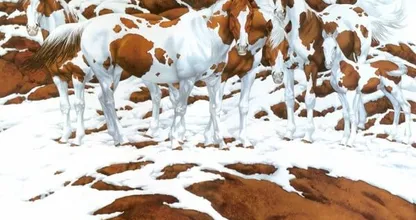 Hoeveel paarden spot jij op dit mooie schilderij? Als je het goed hebt hoor schijn je bij de slimste mensen ter wereld te horen!