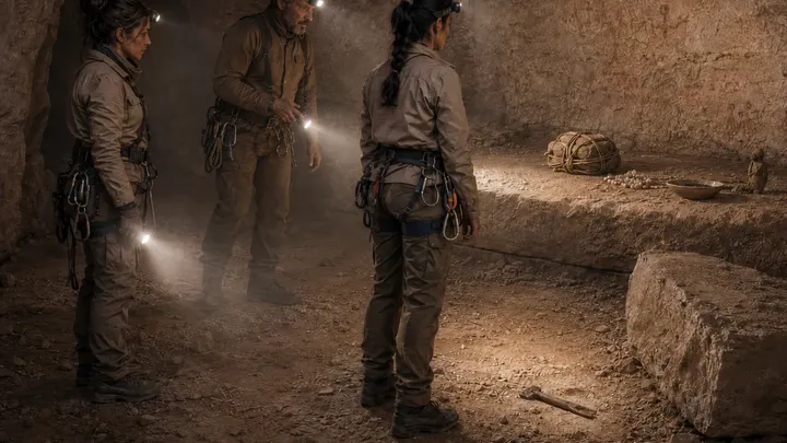 Een rotswand stortte in de Grand Canyon in en bracht dit gruwelijke verhaal aan het licht...