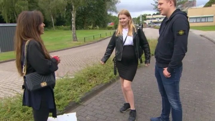 Kijkers onder de indruk van Louise in 'Vier Handen Op Eén Buik'