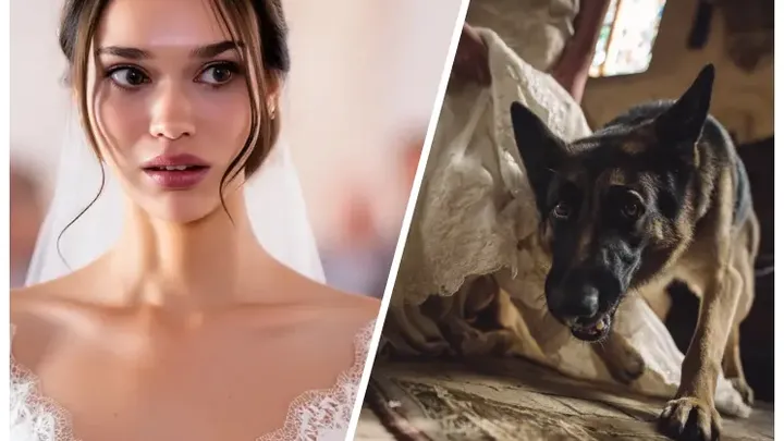 An ihrem Hochzeitstag versperrte ihr Polizeihund ihr den Weg - dann entdeckte sie die herzzerreißende Wahrheit...