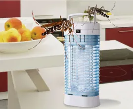 Deze lamp verdrijft insecten en is nog maar eventjes bij deze supermarkt te koop!