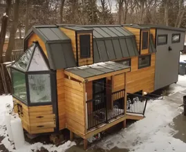 Watch How This Couple Transformed a Tiny Trailer Into A Family Home of Dreams!